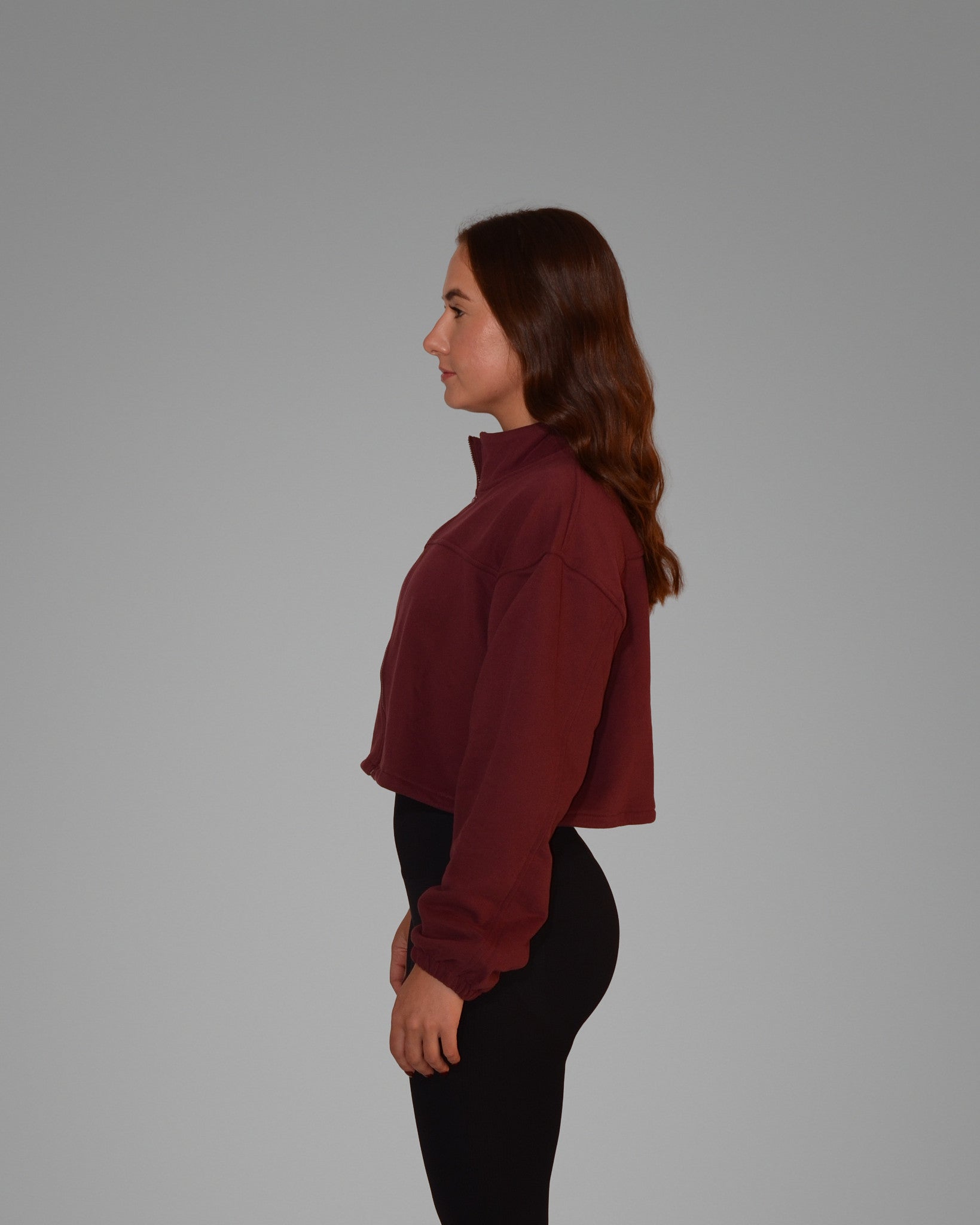 Vino Noir Cropped Jacket